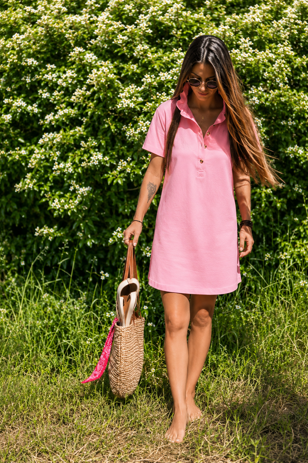 Robe Rose Dragée