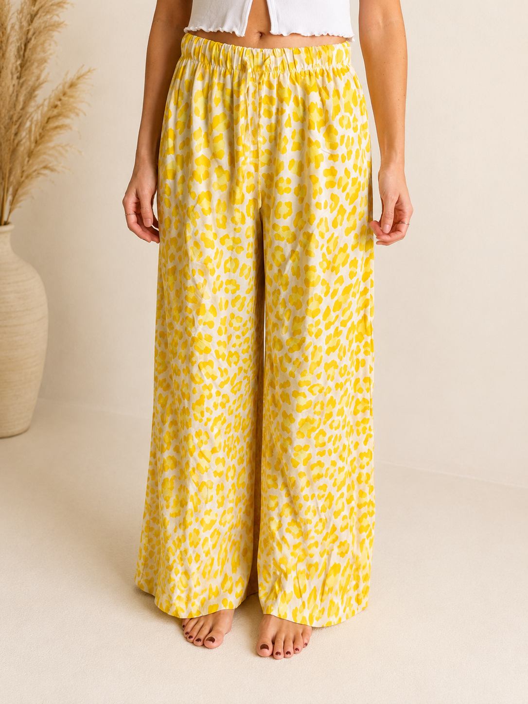 Pantalon Léo Jaune